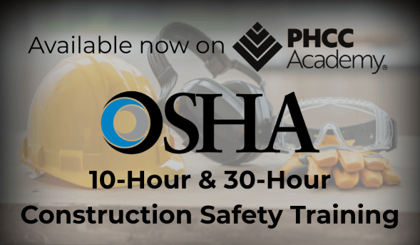 PHCC Academy OSHA Construction Safety Courses
